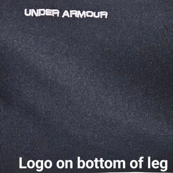 UNDER ARMOUR Black Loose Fit Drawstring Workout Pants Size M - Picture 9 of 14